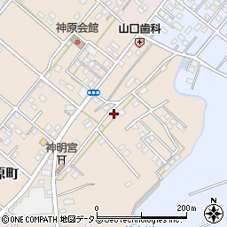 静岡県浜松市中央区神原町1248周辺の地図