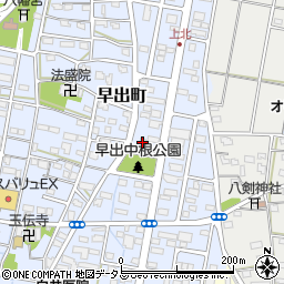 ＤＸアンテナ株式会社　浜松営業所周辺の地図