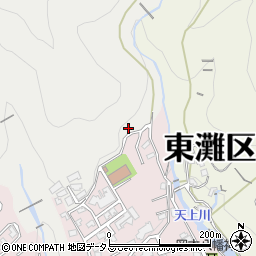 兵庫県神戸市東灘区本山町岡本（梅林）周辺の地図