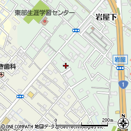 愛知県豊橋市岩屋町岩屋下62-78周辺の地図