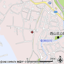 静岡県浜松市中央区西山町1661周辺の地図