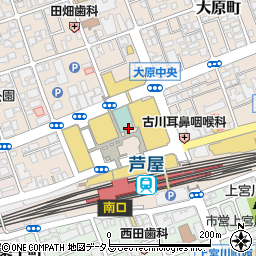 兵庫県芦屋市大原町10周辺の地図
