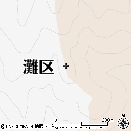 兵庫県神戸市灘区篠原（深谷山）周辺の地図