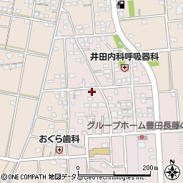 静岡県磐田市上新屋590周辺の地図