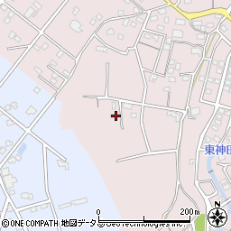 静岡県浜松市中央区西山町1705周辺の地図