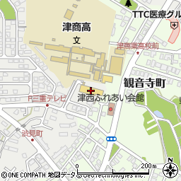 三重テレビ放送株式会社　営業部周辺の地図