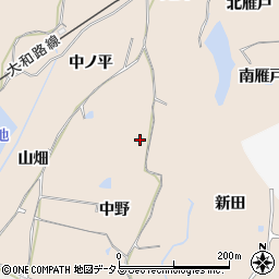 京都府木津川市加茂町観音寺（中野）周辺の地図
