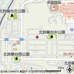 兵庫県神戸市北区惣山町3丁目13周辺の地図