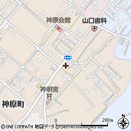 静岡県浜松市中央区神原町1245周辺の地図