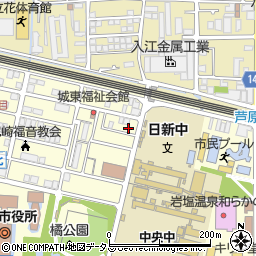 別府マンション５周辺の地図