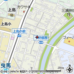 静岡県浜松市中央区十軒町383周辺の地図