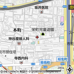 生田米穀店周辺の地図