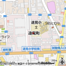 大阪府門真市速見町周辺の地図