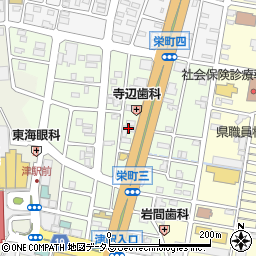 株式会社サントピアホーム　津営業所周辺の地図