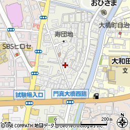 大阪府門真市寿町周辺の地図