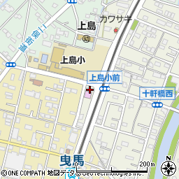 静岡県浜松市中央区十軒町43周辺の地図
