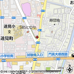 大阪府門真市速見町8-24周辺の地図
