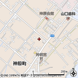 静岡県浜松市中央区神原町806周辺の地図