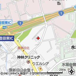 静岡県磐田市富丘958-3周辺の地図