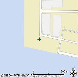 衣浦港三河港船舶保安情報センター周辺の地図