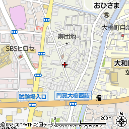 大阪府門真市寿町12-25周辺の地図