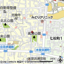 兵庫県尼崎市西立花町2丁目4-16周辺の地図