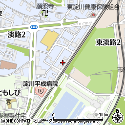長井ハイツ淡路周辺の地図