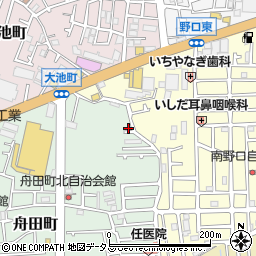大阪府門真市舟田町55-30周辺の地図
