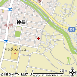 静岡県袋井市神長1周辺の地図