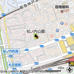 松ノ内公園周辺の地図