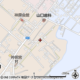 静岡県浜松市中央区神原町1257周辺の地図