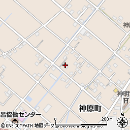 静岡県浜松市中央区神原町832周辺の地図
