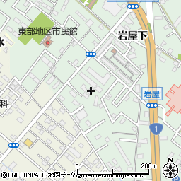 愛知県豊橋市岩屋町岩屋下62-36周辺の地図