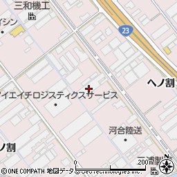愛知県豊橋市神野新田町トノ割31周辺の地図