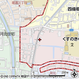 川西米穀ジャパンラオフード周辺の地図