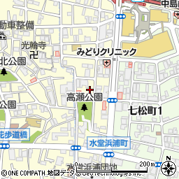 兵庫県尼崎市西立花町2丁目4-6周辺の地図