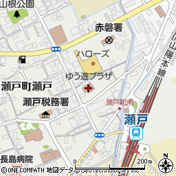 岡山市児童館ゆう遊プラザ周辺の地図