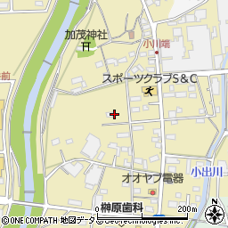 静岡県菊川市加茂2836周辺の地図