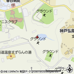 兵庫県神戸市北区山田町小部周辺の地図