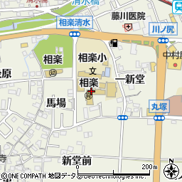 京都府木津川市相楽片田周辺の地図