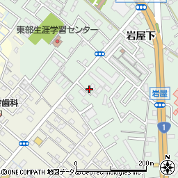 愛知県豊橋市岩屋町岩屋下62-65周辺の地図