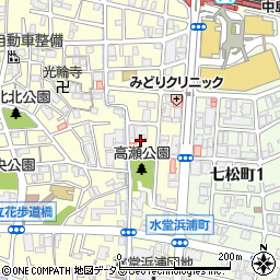 兵庫県尼崎市西立花町2丁目4-11周辺の地図