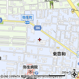 愛知県豊橋市弥生町東豊和65周辺の地図