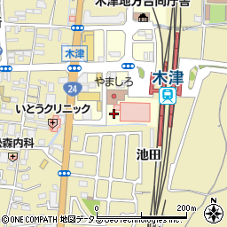 タイムズ京都山城総合医療センター第１駐車場周辺の地図