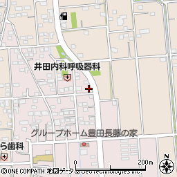 静岡県磐田市上新屋60周辺の地図