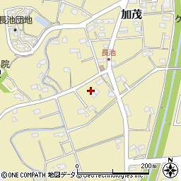 静岡県菊川市加茂4209周辺の地図