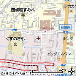 大阪府四條畷市二丁通町15周辺の地図