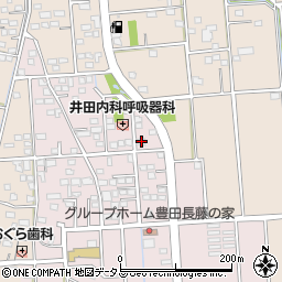 静岡県磐田市上新屋59周辺の地図