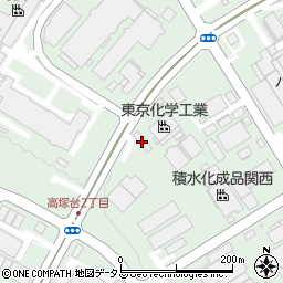 東京化学工業株式会社　神戸工場周辺の地図