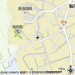 静岡県菊川市加茂3500周辺の地図